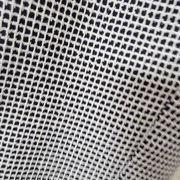 Hugo Boss Acrila Pants 6 White Black Check Slacks Texture Business Corpcore - Picture 4 of 13